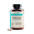 NatureWise Multivitamin for Women + Stress Support with Organic Whole Foods & Natural Minerals - B-Complex + Vitamin C + D3 K2 for Immunity, Hair, Skin & Nails - FENGGESTORE20