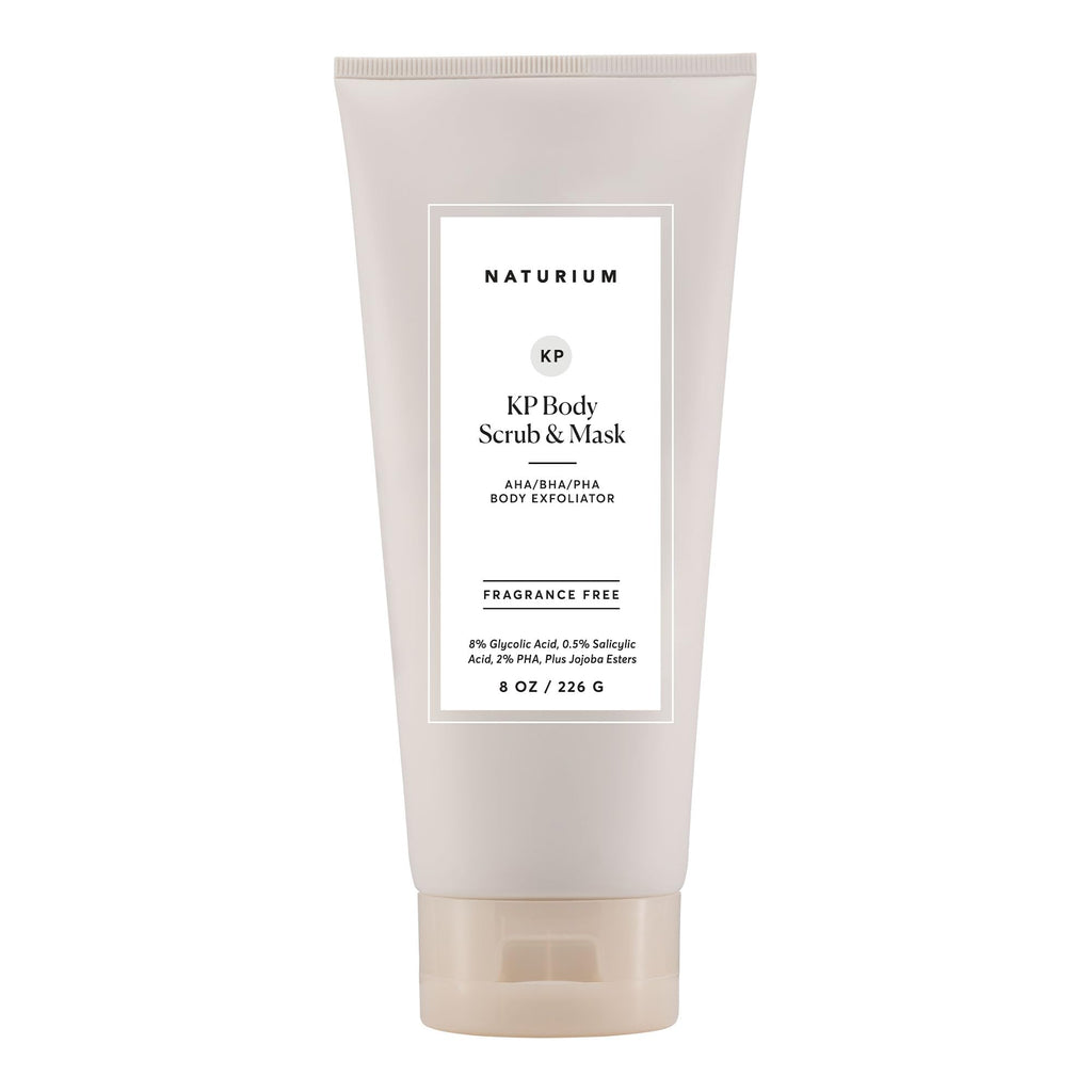 Naturium KP Body Scrub & Mask for Keratosis Pilaris, Bump Eraser Shower Scrub & Exfoliator for Skin, 8 oz - FENGGESTORE20