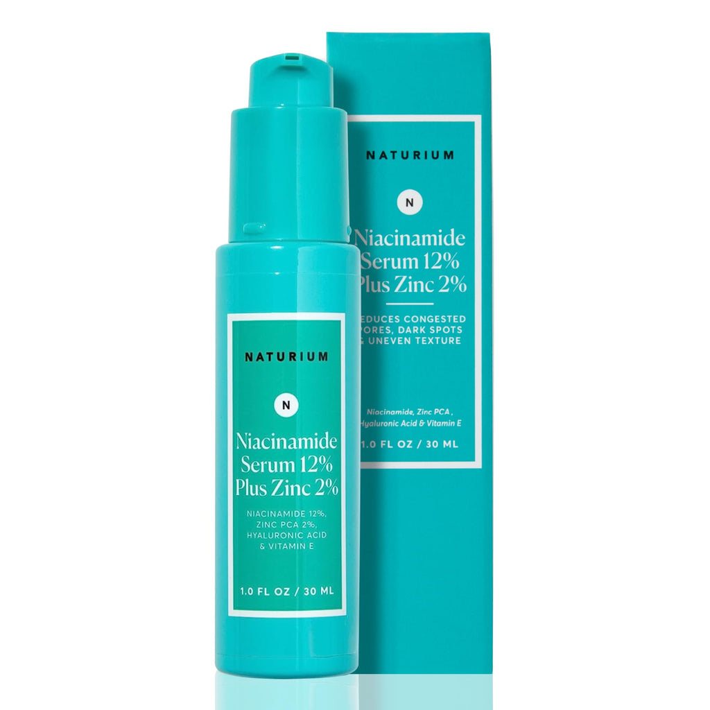 Naturium Niacinamide Face Serum 12% Plus Zinc 2%, Anti-Aging, Pore Minimizer & Dark Spot Corrector - FENGGESTORE20