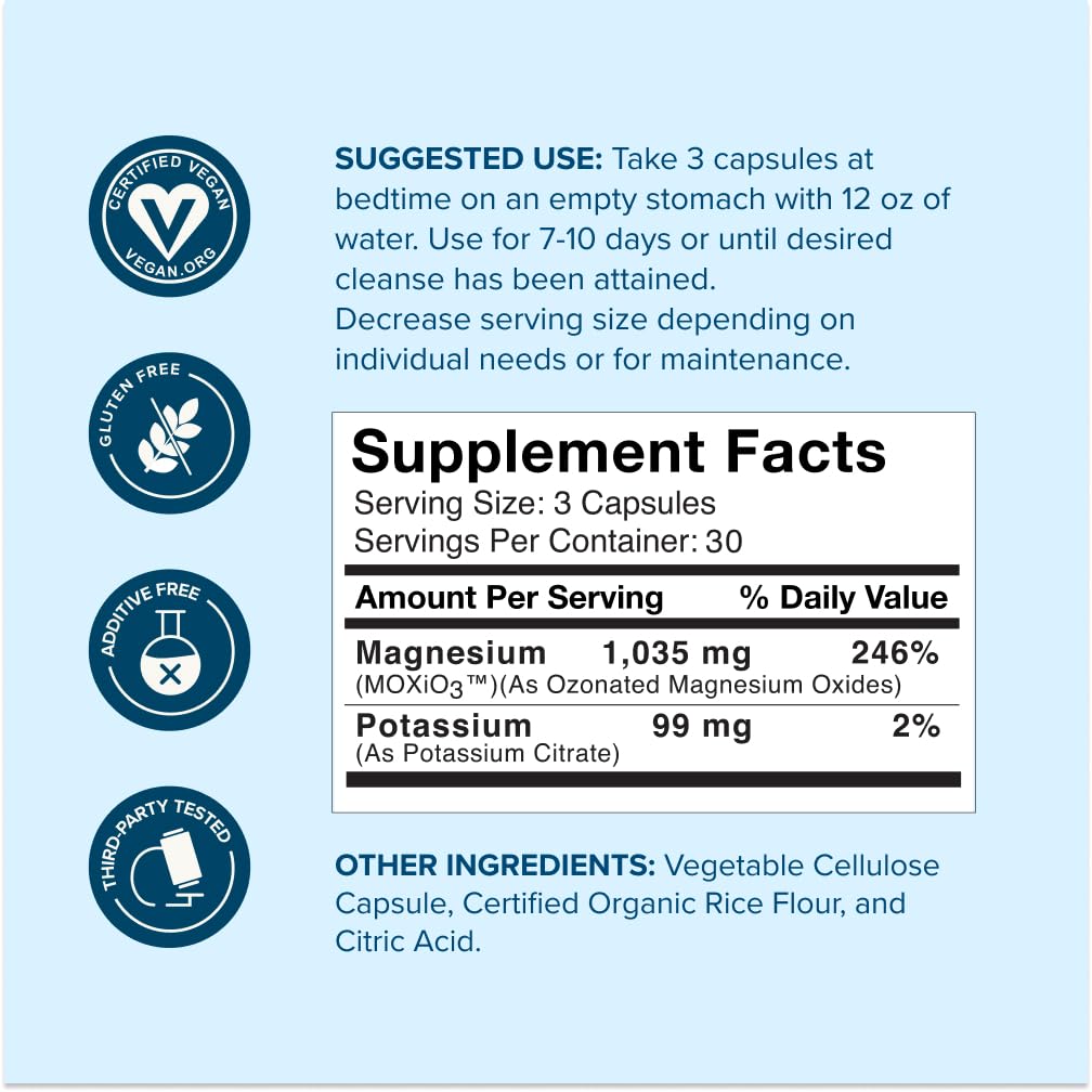 nbpure MagO7 - Natural Colon Cleanse & Detox | Occasional Constipation Relief, Stool Softening, & Bloating Support for Men & Women - FENGGESTORE20