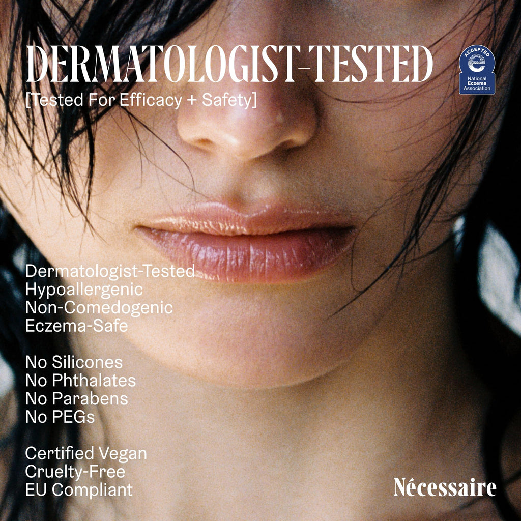 Nécessaire The Lip Balm | Hydrating Hyaluronic Acid Lip Balm for Women and Men, Mint Oil with Niacinamide + Essential Ceramides. Non-Comedogenic Lip Balm for Dry Lips – 15 ml / 0.5 fl oz - FENGGESTORE20