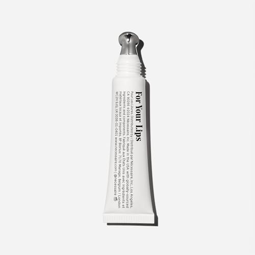 Nécessaire The Lip Balm | Hydrating Hyaluronic Acid Lip Balm for Women and Men, Mint Oil with Niacinamide + Essential Ceramides. Non-Comedogenic Lip Balm for Dry Lips – 15 ml / 0.5 fl oz - FENGGESTORE20