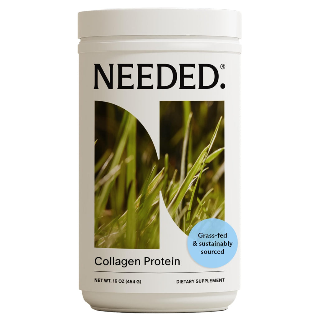 Needed. Hydrolyzed Collagen Protein Powder | Expert-Backed & Clean Sourced | Supports Skin, Hair, Joints | Grass-fed, Pasture-Raised, Hormone-Free | 1lb - FENGGESTORE20