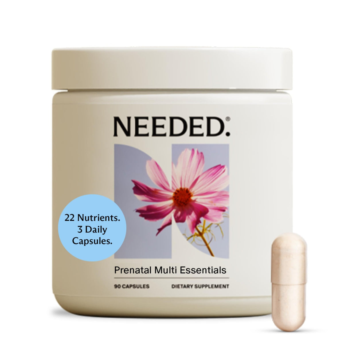 Needed. Multivitamin for Prenatal | Prenatal Multi Essentials Capsule - Pregnancy, Breastfeeding, Postpartum | Expertly-Formulated - FENGGESTORE20