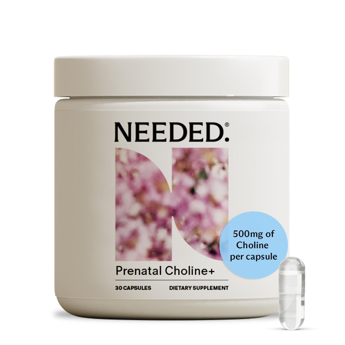 Needed. Prenatal Choline+ Liquid Capsules for Cognitive Development - Choline Supplements For Pregnancy - Aids Baby Brain Development & Supports Healthy Pregnancy - FENGGESTORE20