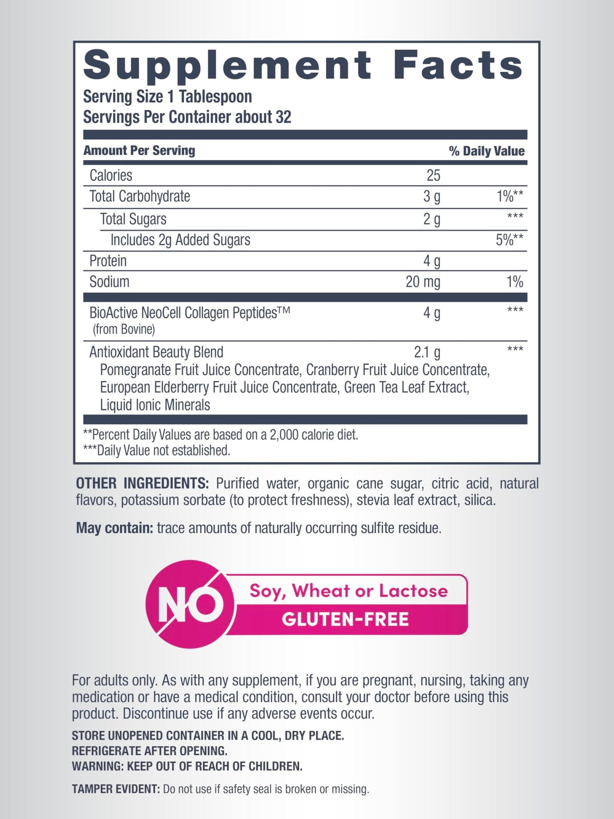 NeoCell Advanced Liquid Collagen | 4000 mg | Pomegranate and Fruit Juice Concentrates | for Women and Men | 16 fl oz - FENGGESTORE20