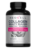 NeoCell Collagen Beauty Builder | 150 Caplets | Grass Fed BioActive Peptides | with Biotin and Hyaluronic Acid | Radiant Skin & Strong Nails Supplement - FENGGESTORE20
