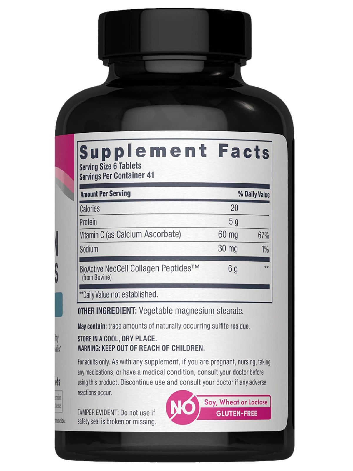 NeoCell Collagen Peptides | 250 Tablets | with Vitamin C | Grassfed Supplement | Hair, Skin, & Nails | for Women and Men - FENGGESTORE20