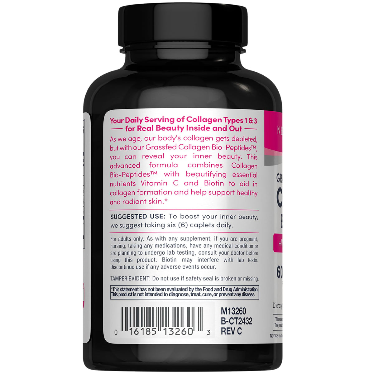 NeoCell Collagen Peptides Pills | 180 Tablets | with Vitamin C and Biotin | Grass Fed Bovine | Hair, Skin, & Nails | for Women and Men - FENGGESTORE20