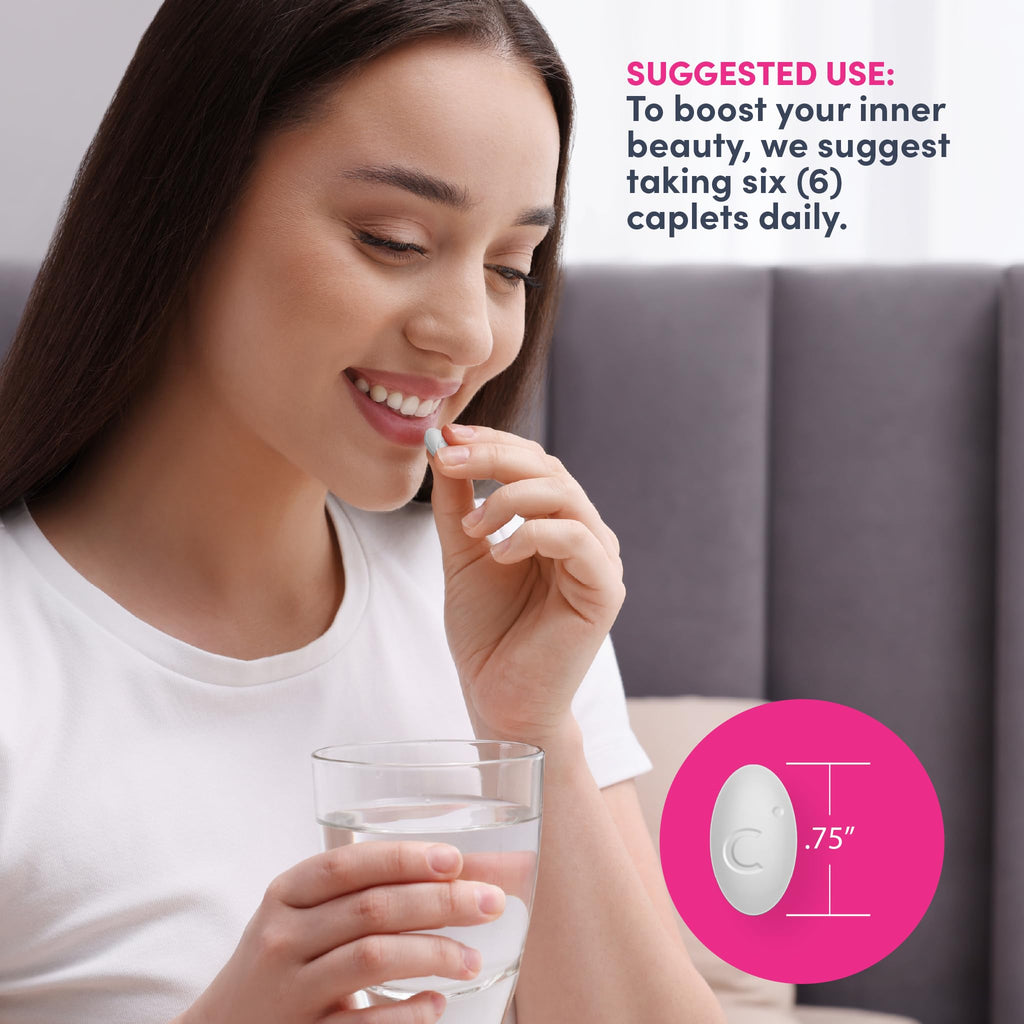 NeoCell Collagen Peptides Pills | 360 Caplets | with Vitamin C | Supplement for Women and Men - FENGGESTORE20