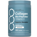 NeoCell Collagen Peptides Pills | 400 Caplets | Grass Fed | with Vitamin C | Superior Absorption Formula | for Women and Men - FENGGESTORE20