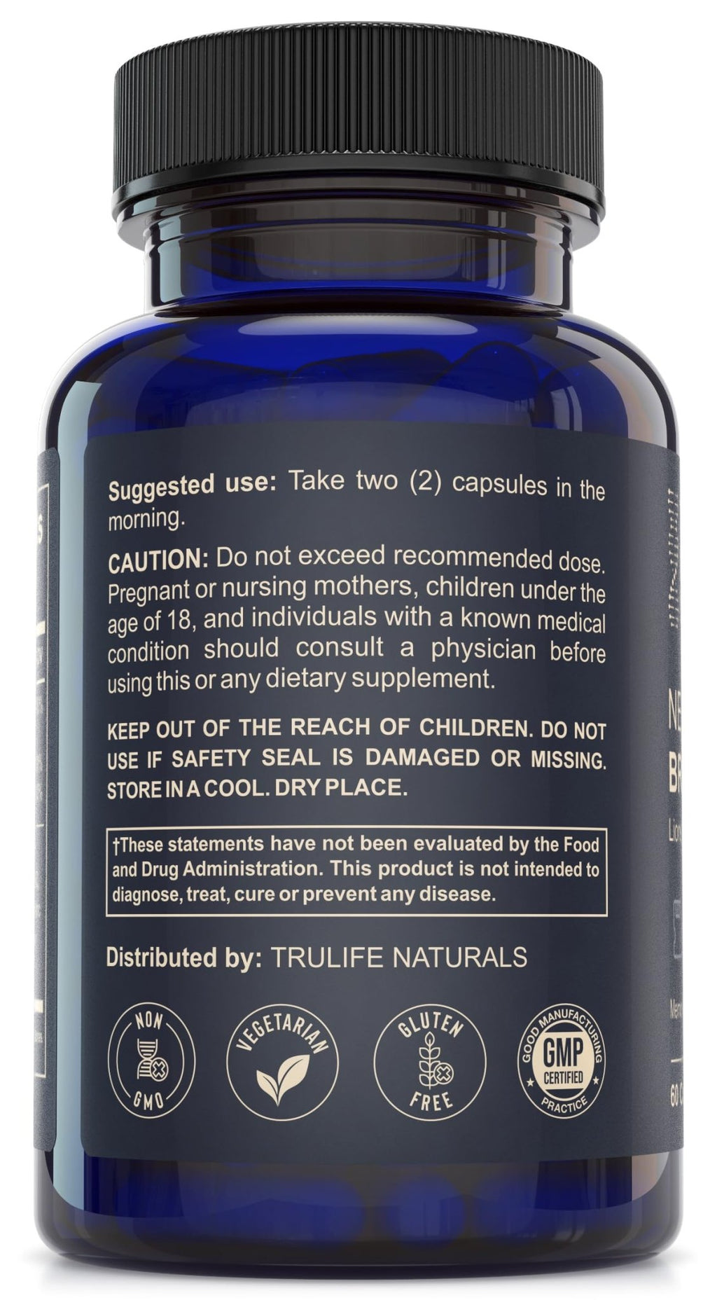 NEUROACT Brain Health Memory, Focus, Concentration, Mental Clarity with CognatiQ, Vitamin B3 & B6 | Manage Stress & Elevate Mood | Holistic Brain Health Formula, Sustained Energy & Well Being - FENGGESTORE20