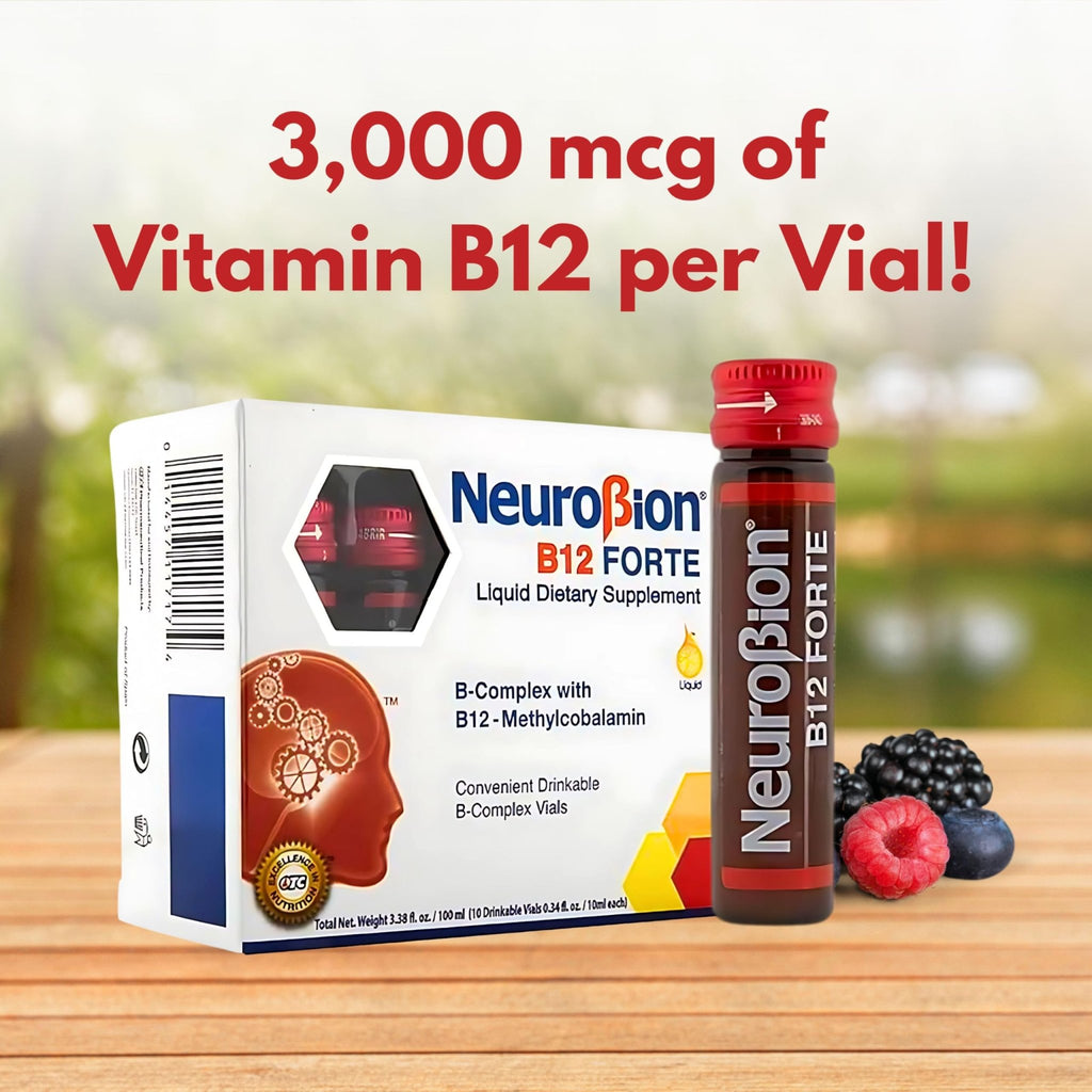 Neurobion B12 Forte 10 Vials x 10 ml (packaging may vary) - FENGGESTORE20
