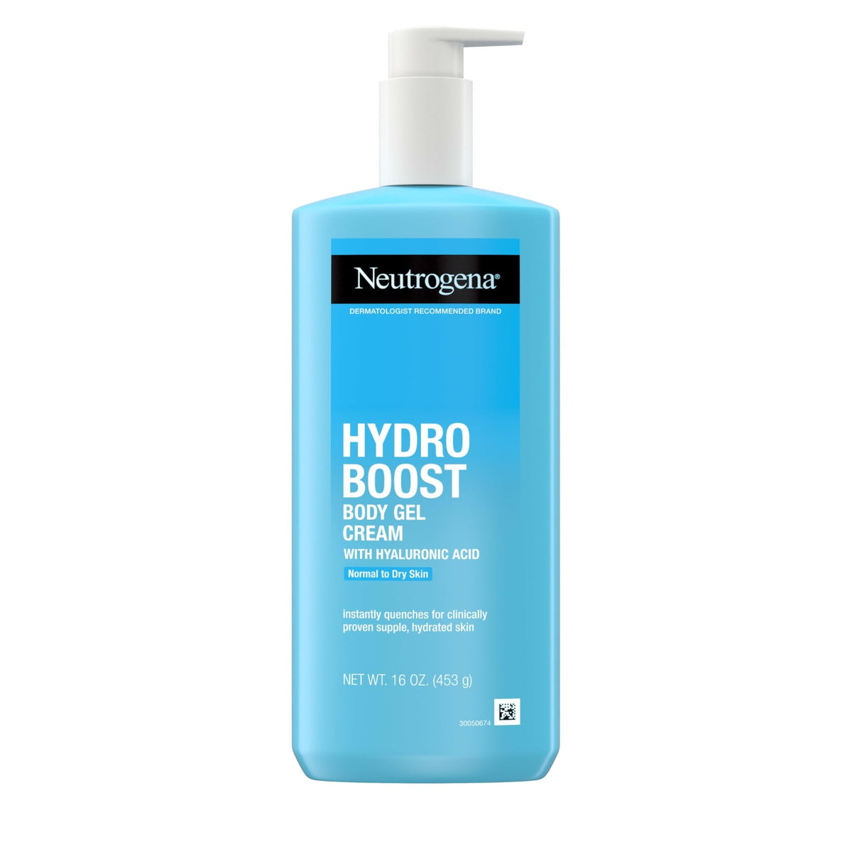 Neutrogena Hydro Boost Body Gel Cream, Hydrating Body Lotion with Hyaluronic Acid for Normal to Dry Skin - FENGGESTORE20