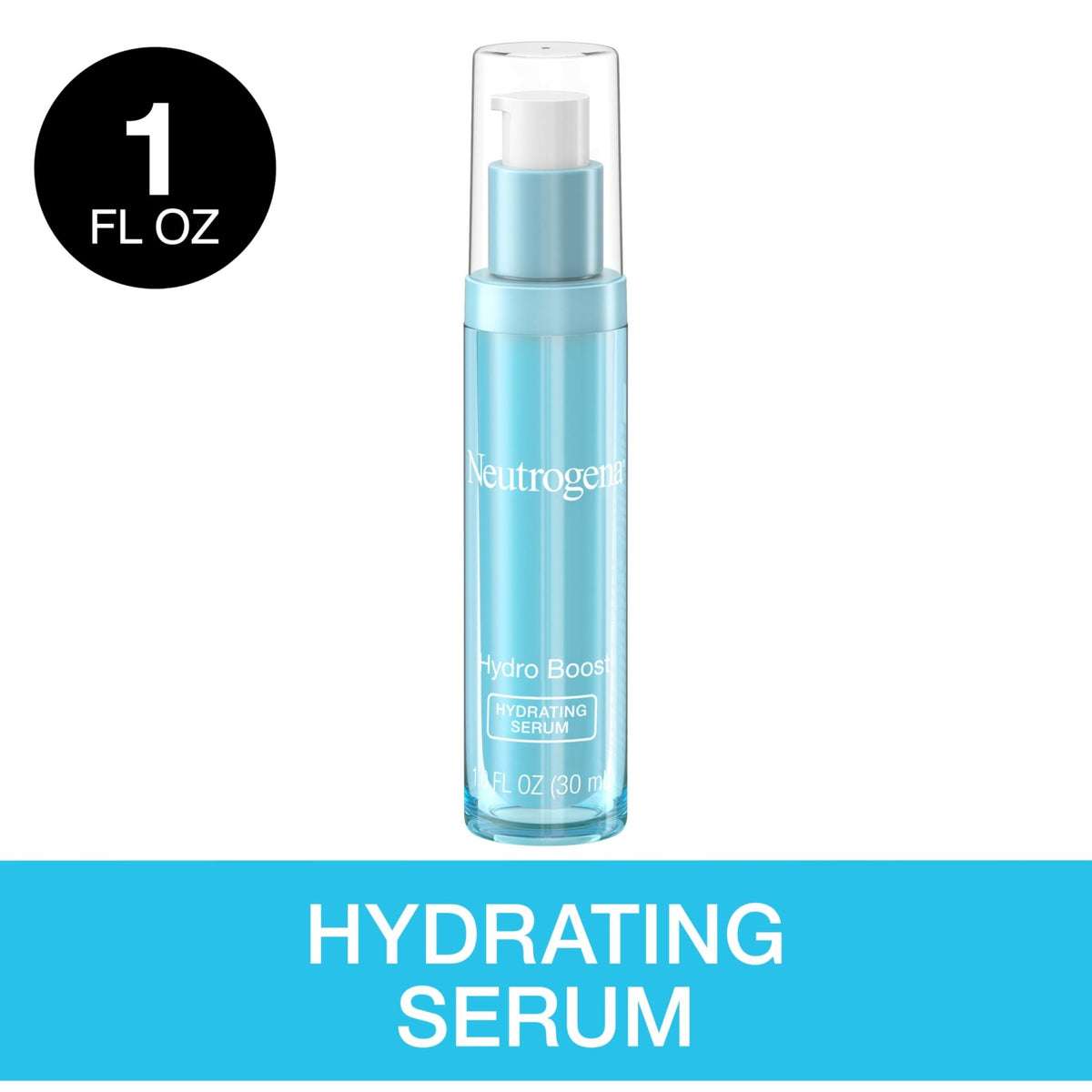 Neutrogena Hydro Boost Hydrating Hyaluronic Acid Face & Neck Serum, Fast-Absorbing - FENGGESTORE20