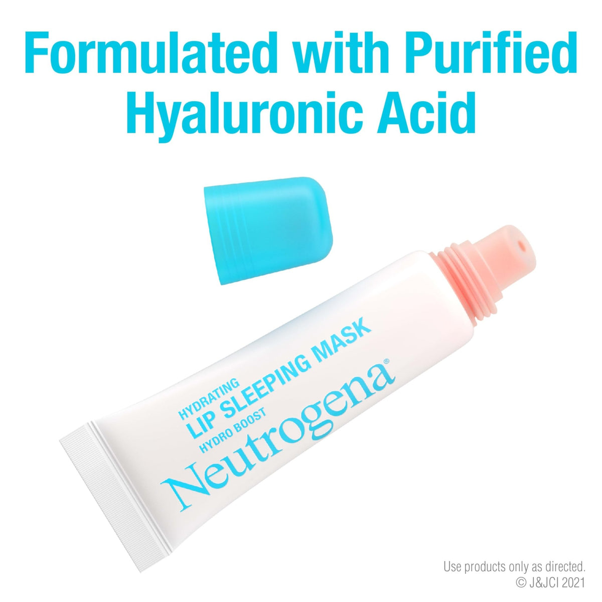 Neutrogena Hydro Boost Hydrating Lip Sleeping Mask with Hyaluronic Acid, Clear Overnight and Daily Moisturizing Treatment - FENGGESTORE20