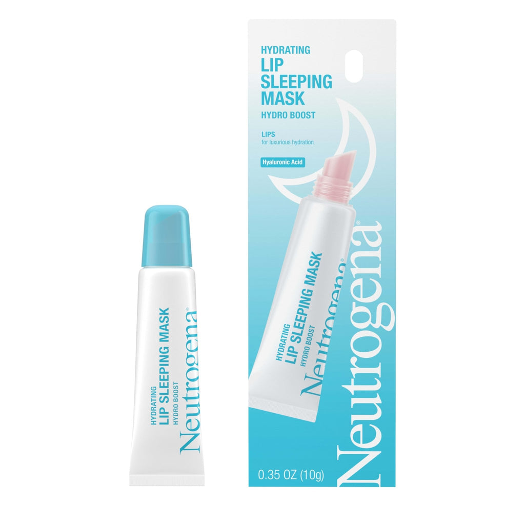 Neutrogena Hydro Boost Hydrating Lip Sleeping Mask with Hyaluronic Acid, Clear Overnight and Daily Moisturizing Treatment - FENGGESTORE20