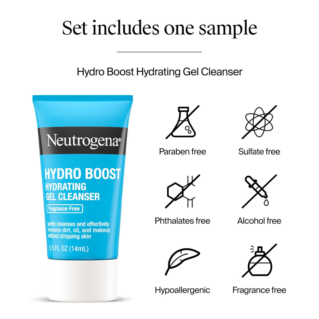 Neutrogena Hydro Boost Water Cream, 72 Hr Hydration for Normal/Extra Dry Skin, Fragrance Free, Face Moisturizer with Hyaluronic Acid, 1.7 oz - FENGGESTORE20
