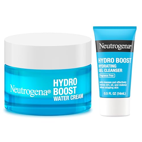 Neutrogena Hydro Boost Water Cream, 72 Hr Hydration for Normal/Extra Dry Skin, Fragrance Free, Face Moisturizer with Hyaluronic Acid, 1.7 oz - FENGGESTORE20