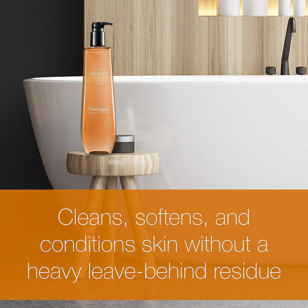 Neutrogena Rainbath Cleansing Shower & Bath Gel, Daily Moisturizing Body Wash Cleanser - FENGGESTORE20