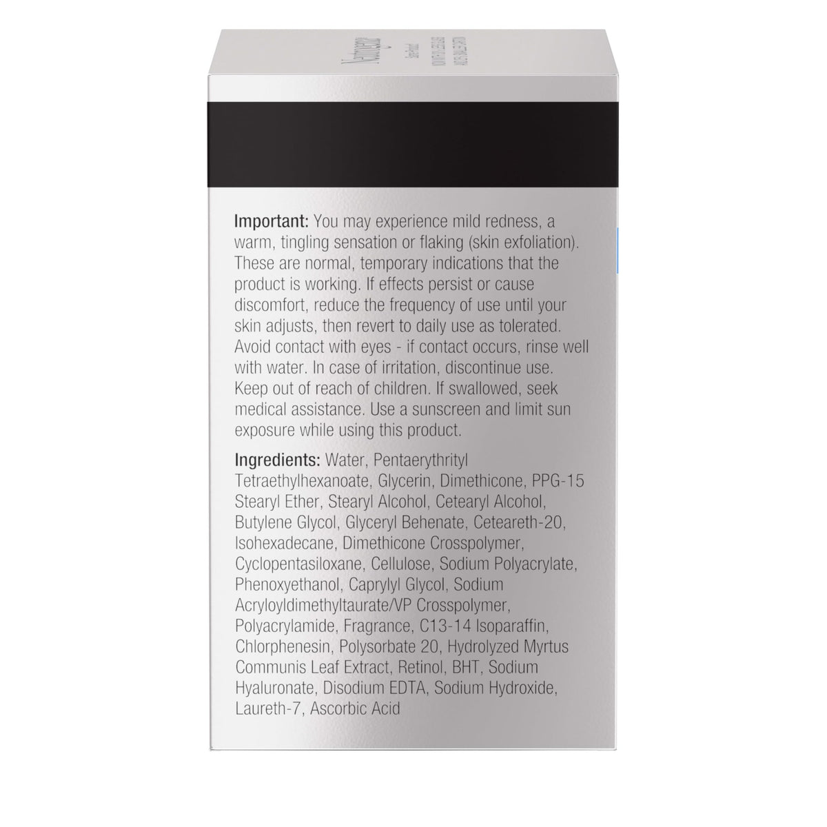 Neutrogena Rapid Wrinkle Repair Retinol Face Moisturizer, Daily Anti-Aging Face Cream with Retinol & Hyaluronic Acid to Fight Fine Lines, Wrinkles, & Dark Spots, 1.7 oz - FENGGESTORE20