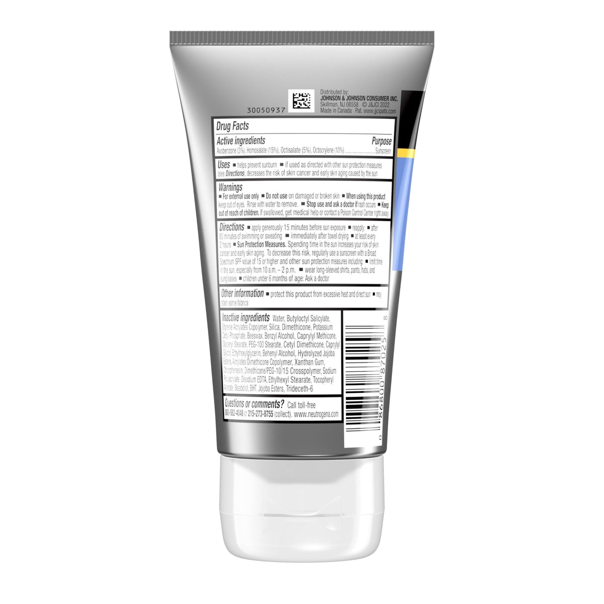 Neutrogena Sport Face Sunscreen SPF 70+, Oil-Free, 2.5 fl oz, Sweat & Water-Resistant - FENGGESTORE20