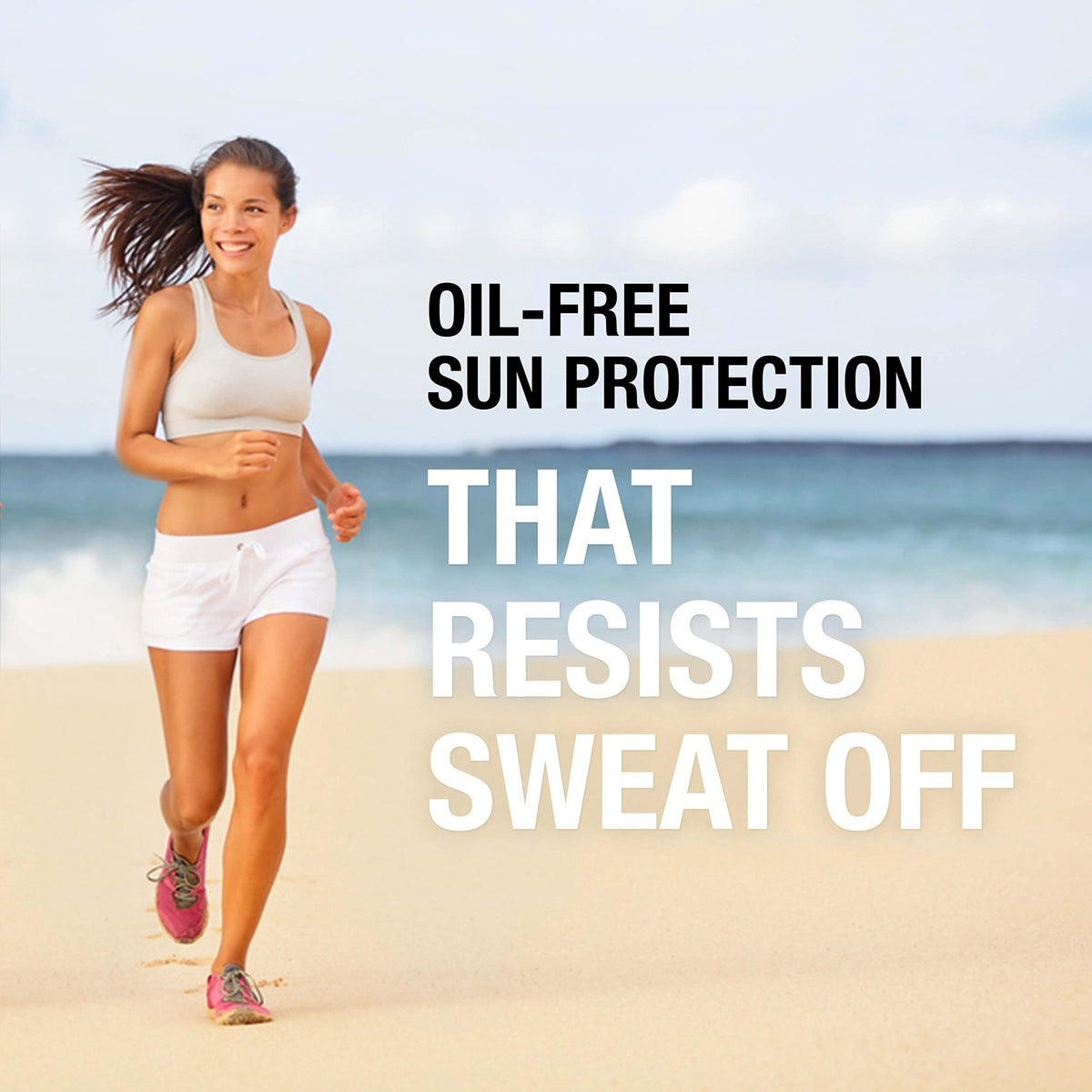 Neutrogena Sport Face Sunscreen SPF 70+, Oil-Free, 2.5 fl oz, Sweat & Water-Resistant - FENGGESTORE20