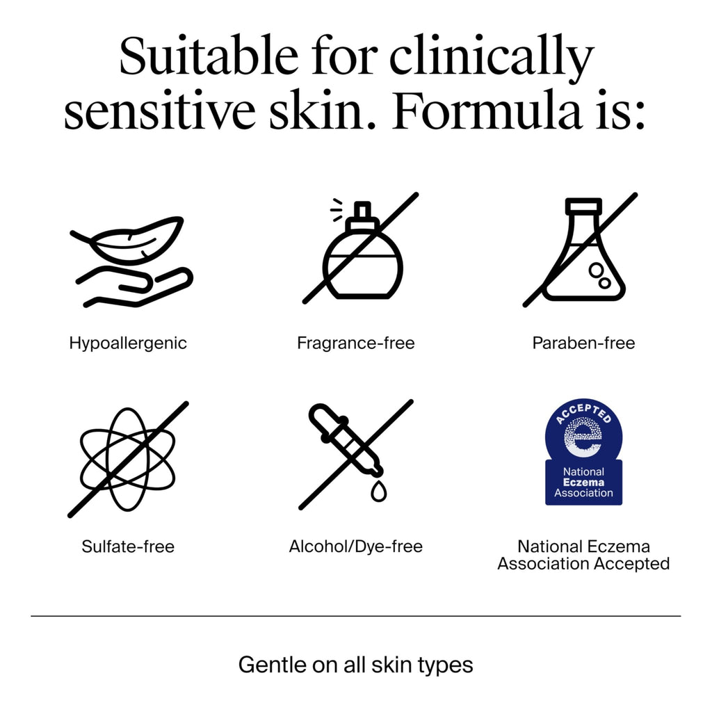 Neutrogena Ultra Gentle Foaming Facial Cleanser, Fragrance Free Hydrating Face Wash for Sensitive Skin, Daily Non Over Drying Makeup Remover - FENGGESTORE20