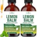 NEW AGE Lemon Balm Tincture - Mood Support Supplement - Lemon Balm Leaf Extract Drops - Vegan, Sugar & Alcohol-Free Calming Supplement - 4 fl oz - FENGGESTORE20