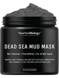 New York Biology Dead Sea Mud Mask for Face and Body | Spa Quality Pore Refiner for Oily Skin | Natural Skincare for Women & Men - FENGGESTORE20