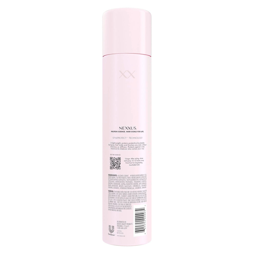 Nexxus Styling Spray Comb Thru Finish Flexible Hold Hairspray Powered by STYLEPROTECT Technology 10 oz - FENGGESTORE20