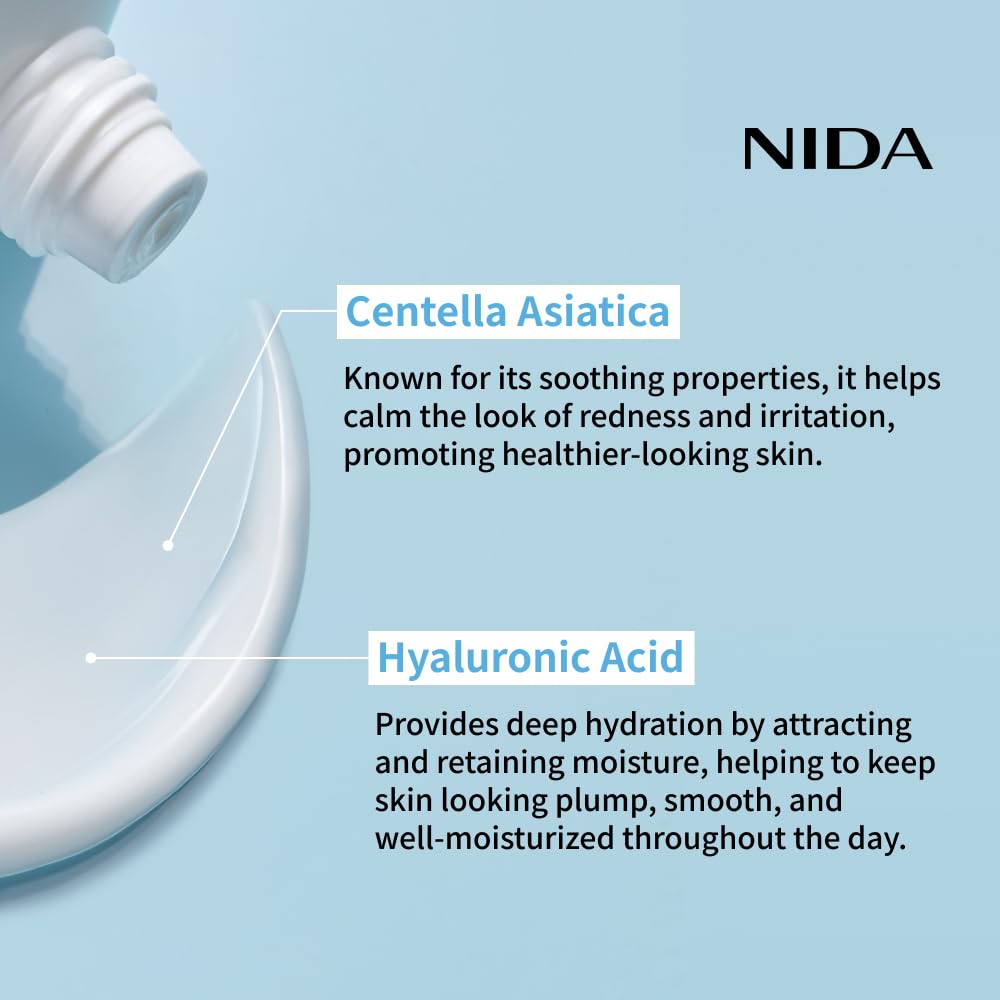 NIDA Youthful Formula™ Ultimate Moisturizing Cream | Centella Asiatica, Niacinamide, Hyaluronic Acid, Collagen | Wrinkles, Fine Lines - FENGGESTORE20