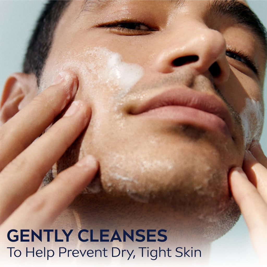 NIVEA MEN Maximum Hydration Face Wash, Face Wash with Provitamin B5 and Aloe Vera - FENGGESTORE20