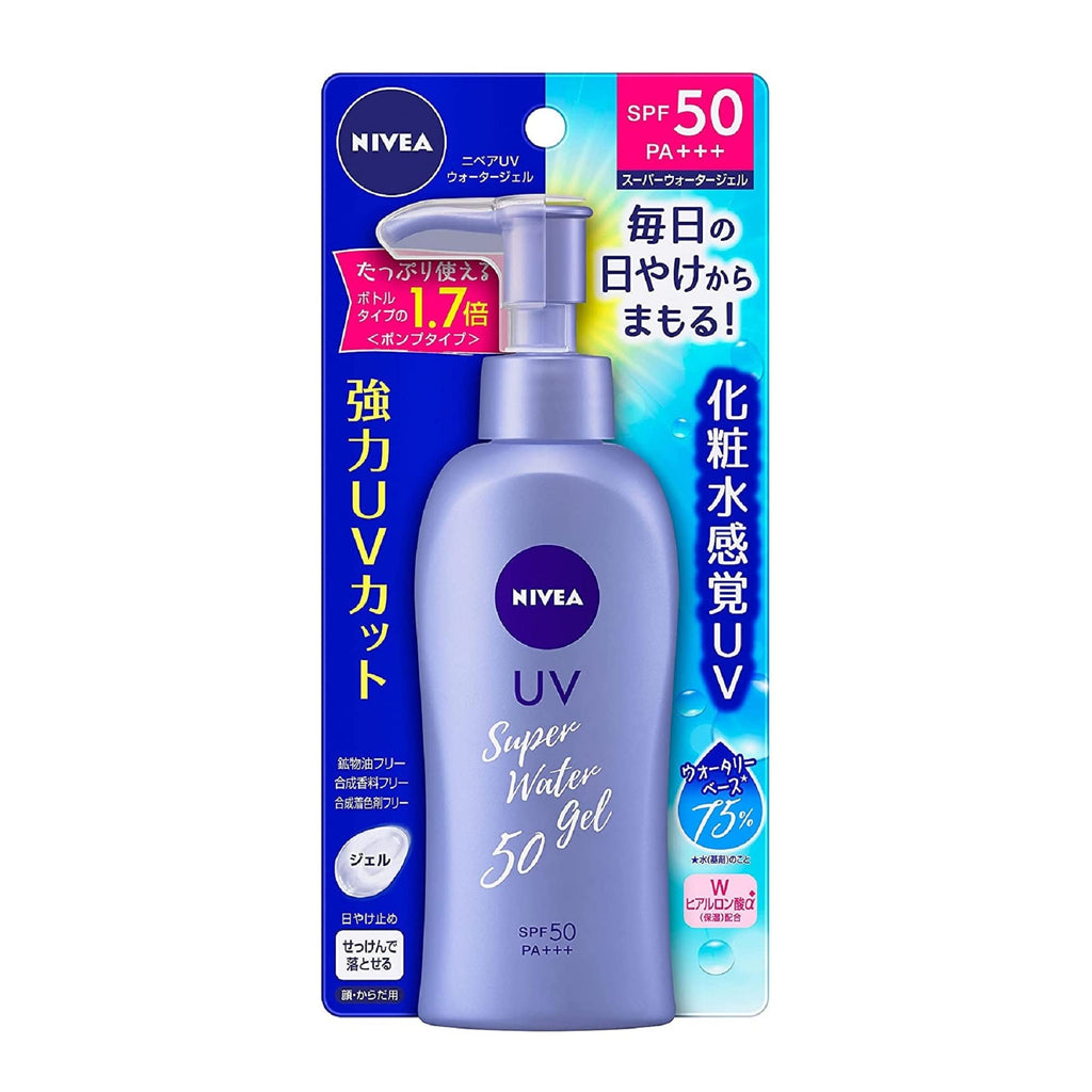 NIVEA SUN Protect Super Water Gel SPF 50 PA+++ 140g Squeeze bottle - FENGGESTORE20