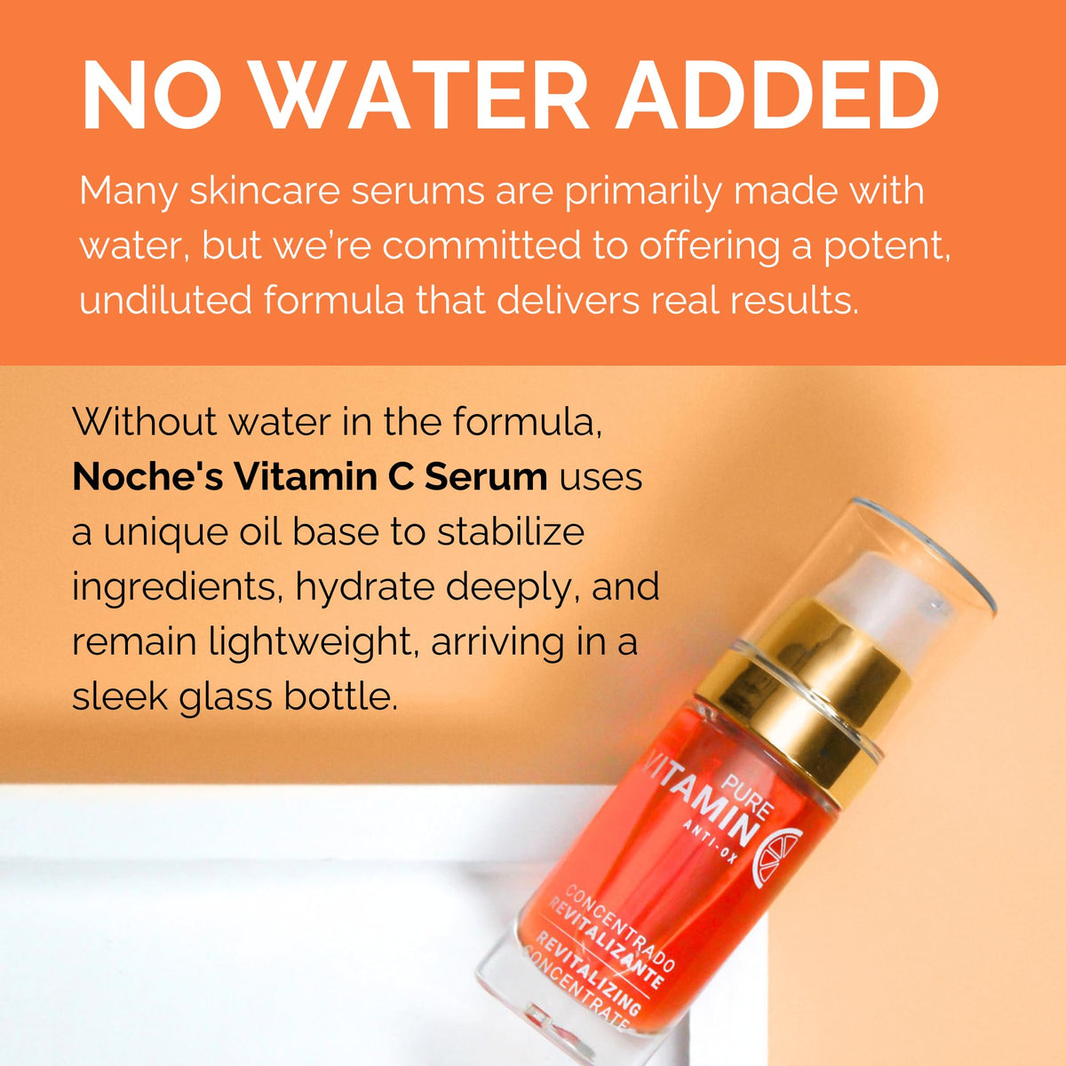 Noche Y Dia Vitamin C Serum for Mature Skin - Made in Spain - Anti Aging Formula Hydrates, Moisturizes, Firms - Targets Sun Spots - FENGGESTORE20