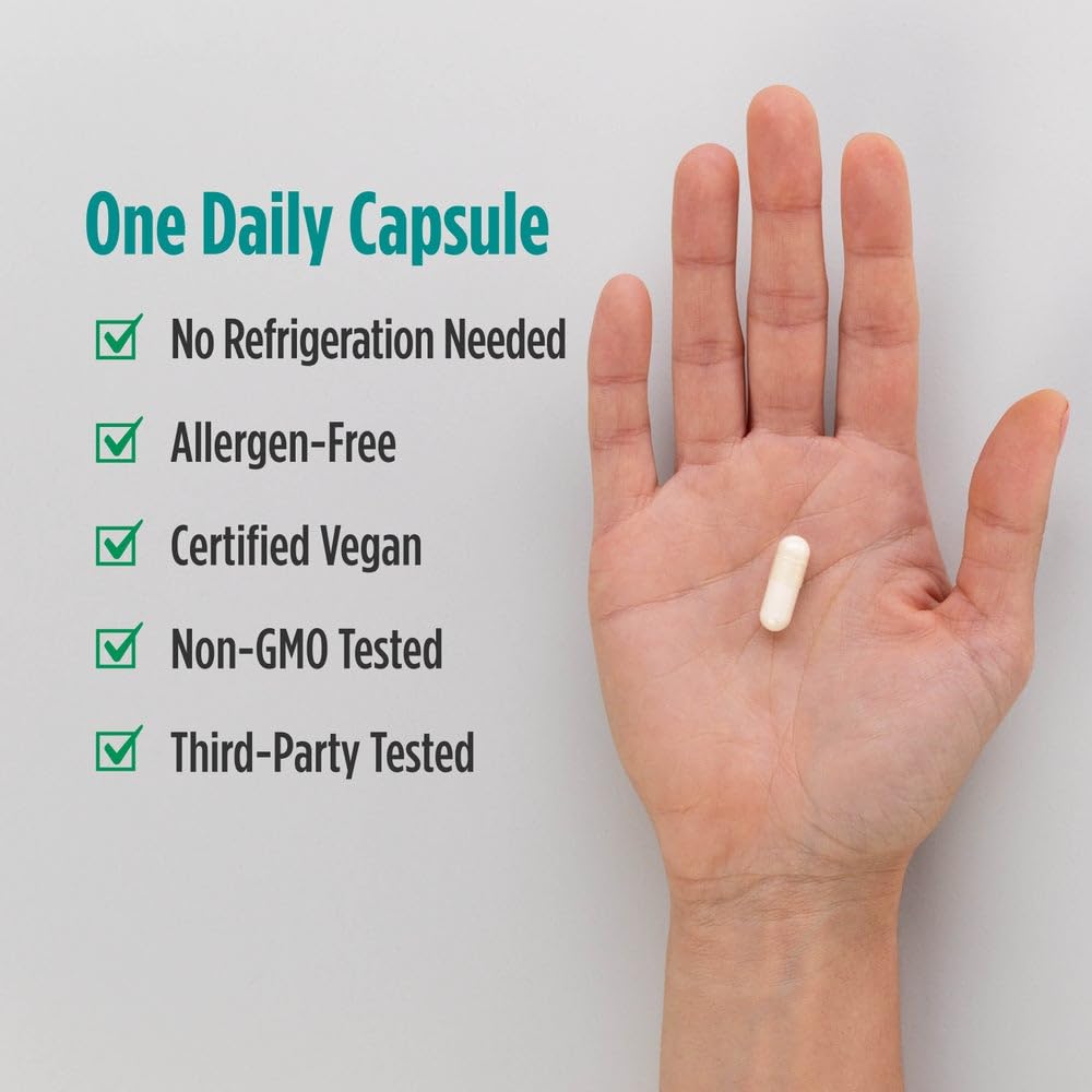 Nordic Naturals Nordic Flora Probiotic Comfort - 30 Capsules - 13 Probiotic Strains w/ 15 Billion Cultures - Supports Regularity & Digestive Comfort, Alleviates Bloating - FENGGESTORE20