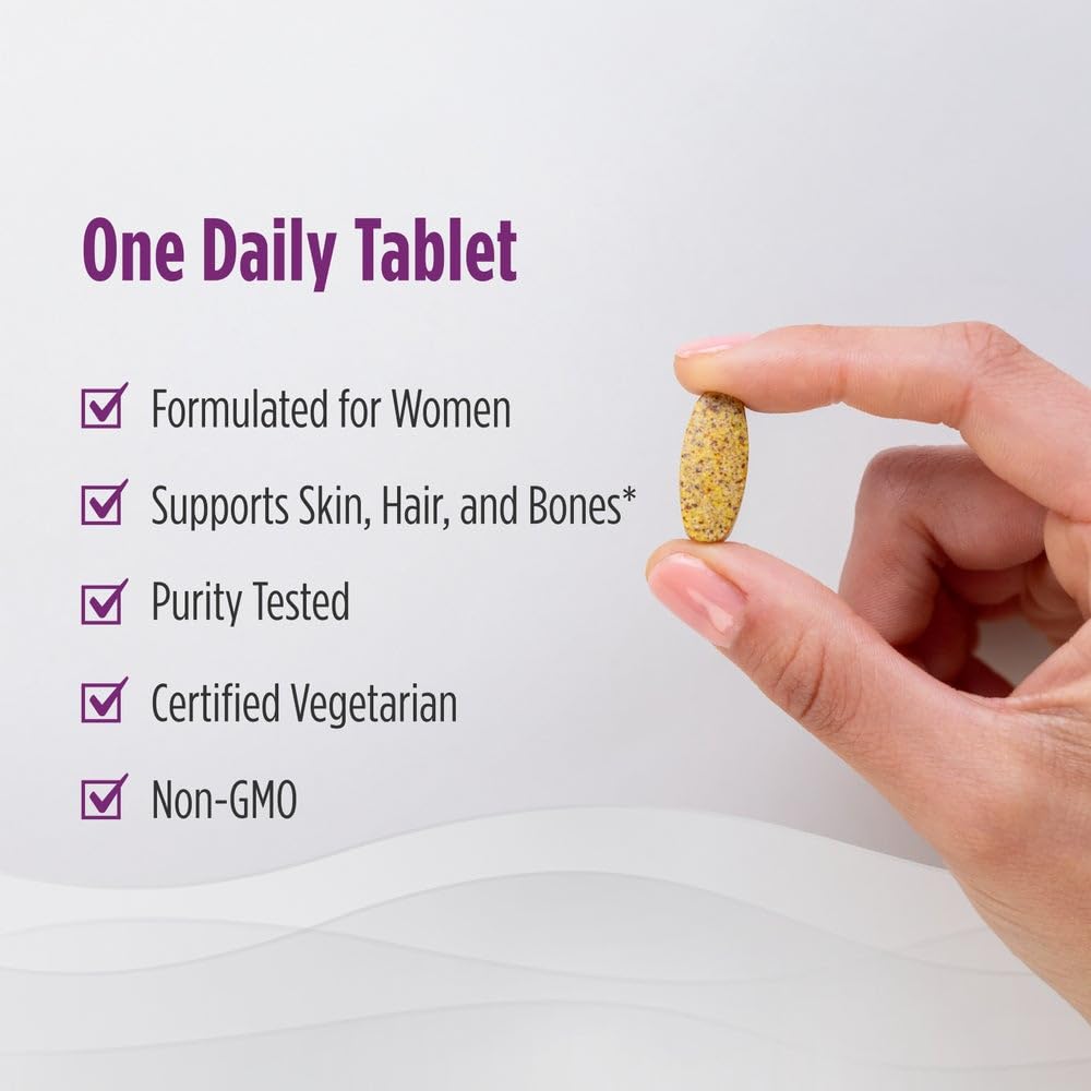 Nordic Naturals Women’s Multivitamin One Daily - Skin, Hair, Energy, & Bone Support - Immunity Supplement - 20 Essential Nutrients - 30 Tablets - 30 Servings - FENGGESTORE20