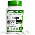 NORMOTIM Lithium Supplement 1 mg Tablets – Non-Drowsy Calm & Focus Support – Memory & Mental Clarity – Fast Dissolve – Compare to Lithium Orotate - FENGGESTORE20