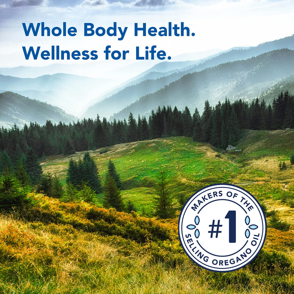 NORTH AMERICAN HERB & SPICE Oreganol P73, 120 Softgels - Immune System Support - Unprocessed, Vegan Friendly Wild Oregano - FENGGESTORE20