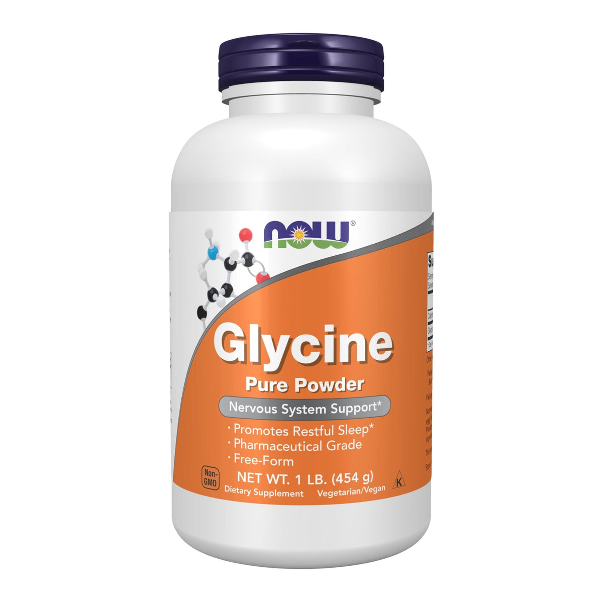 NOW Foods Supplements, Glycine Pure Powder, Promotes Restful Sleep*, Neurotransmitter Support*, 1-Pound - FENGGESTORE20