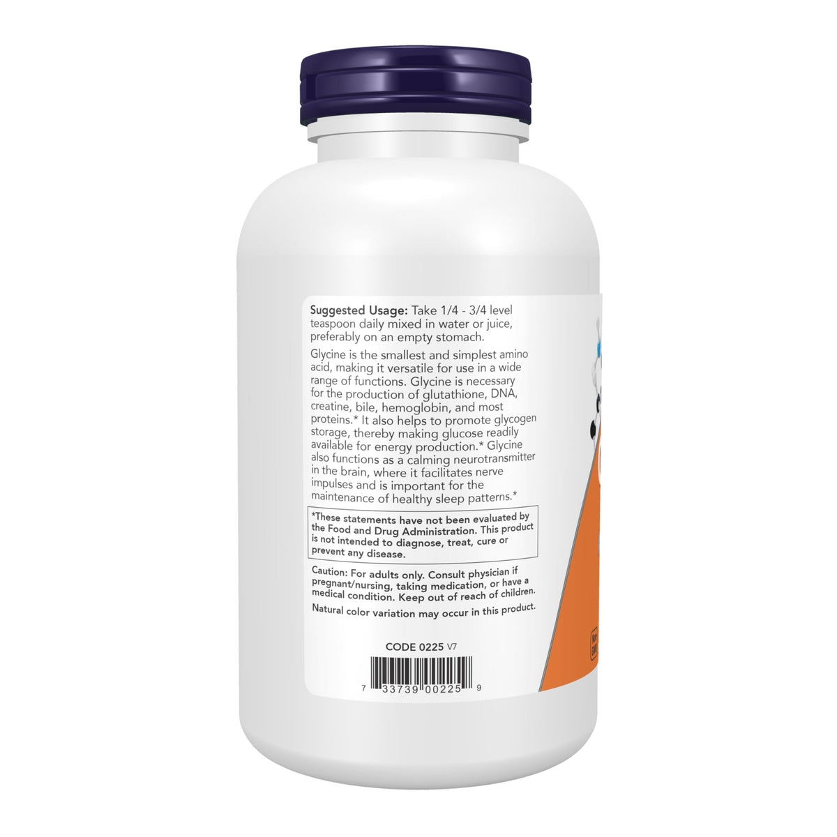 NOW Foods Supplements, Glycine Pure Powder, Promotes Restful Sleep*, Neurotransmitter Support*, 1-Pound - FENGGESTORE20