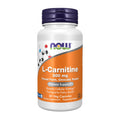 NOW Foods Supplements, L-Carnitine 500mg, Purest Form, Amino Acid, Fitness Support*, 60 Veg Capsules - FENGGESTORE20