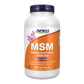 NOW Supplements, MSM (Methylsulfonylmethane) 1,000 mg, Joint Health*, 240 Veg Capsules - FENGGESTORE20