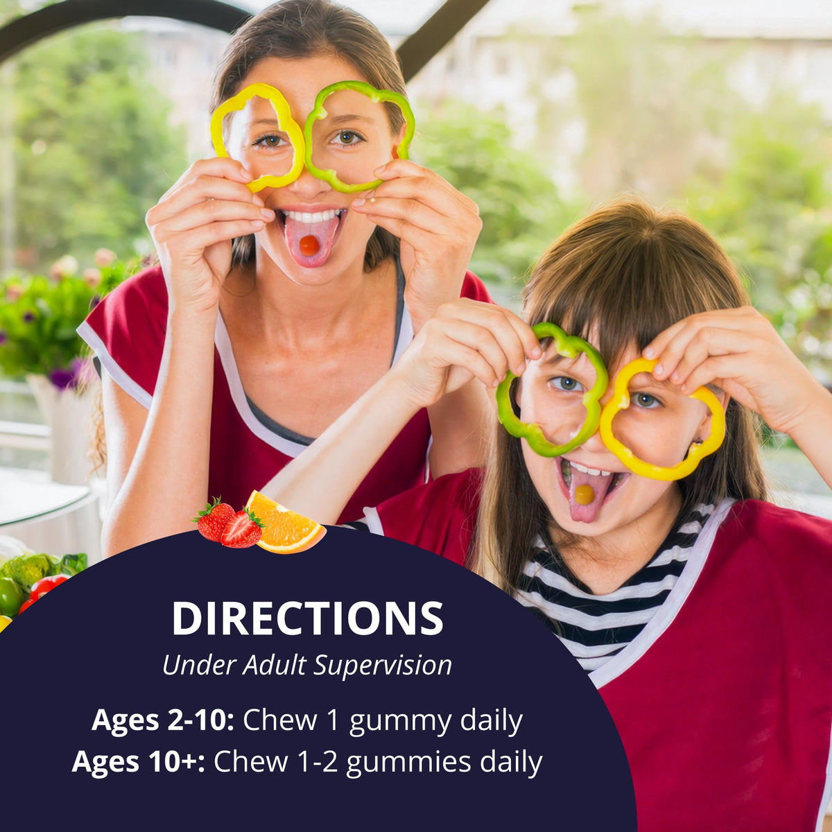 NuBest Daily Probiotic Gummies for Kids & Teens with 5 Billion CFUs | Supports Immune, Gut, and Digestive Health | No Added Sugar | Yummy Strawberry - FENGGESTORE20