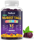 NuBest Tall Gummies for Kids Age 2+ & Teens | Bone Strength, Immunity, Digestive Health with Calcium, Vitamin D3, K2, B Complex, Magnesium, Zinc - FENGGESTORE20