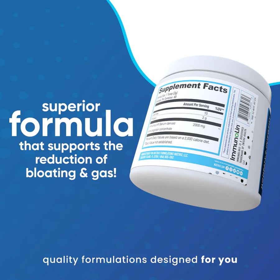 NuEthix Formulations Bloat Eaze Pro Support for Gut Barrier Function Dietary Supplement, 60 Servings - FENGGESTORE20