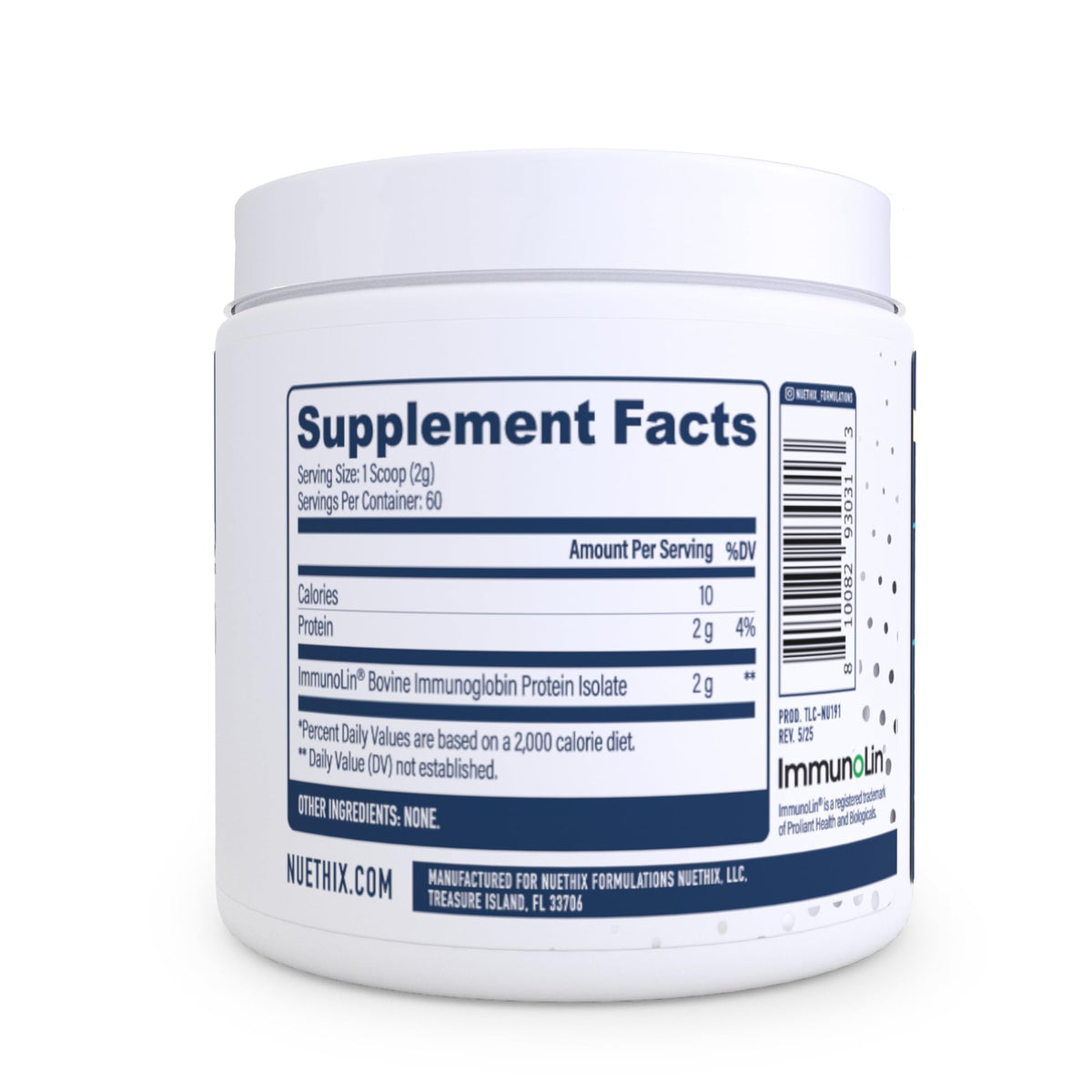 NuEthix Formulations Bloat Eaze Pro Support for Gut Barrier Function Dietary Supplement, 60 Servings - FENGGESTORE20