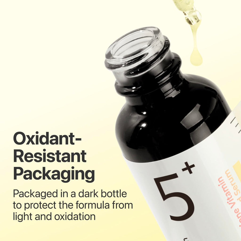 numbuzin No.5 Vitamin Concentrated Serum, Dark Spot Care, Glutathione & Vitamin Serum, Korean Skincare, Tranexamic Acid 4%, Niacinamide 5% - FENGGESTORE20
