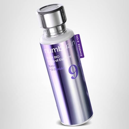 numbuzin No.9 NAD+ Peptide Lifting Serum for Face and Body, Firming & Wrinkles, 50 Peptide Essence for Sagging Skin, Fine Lines & Elasticity - FENGGESTORE20