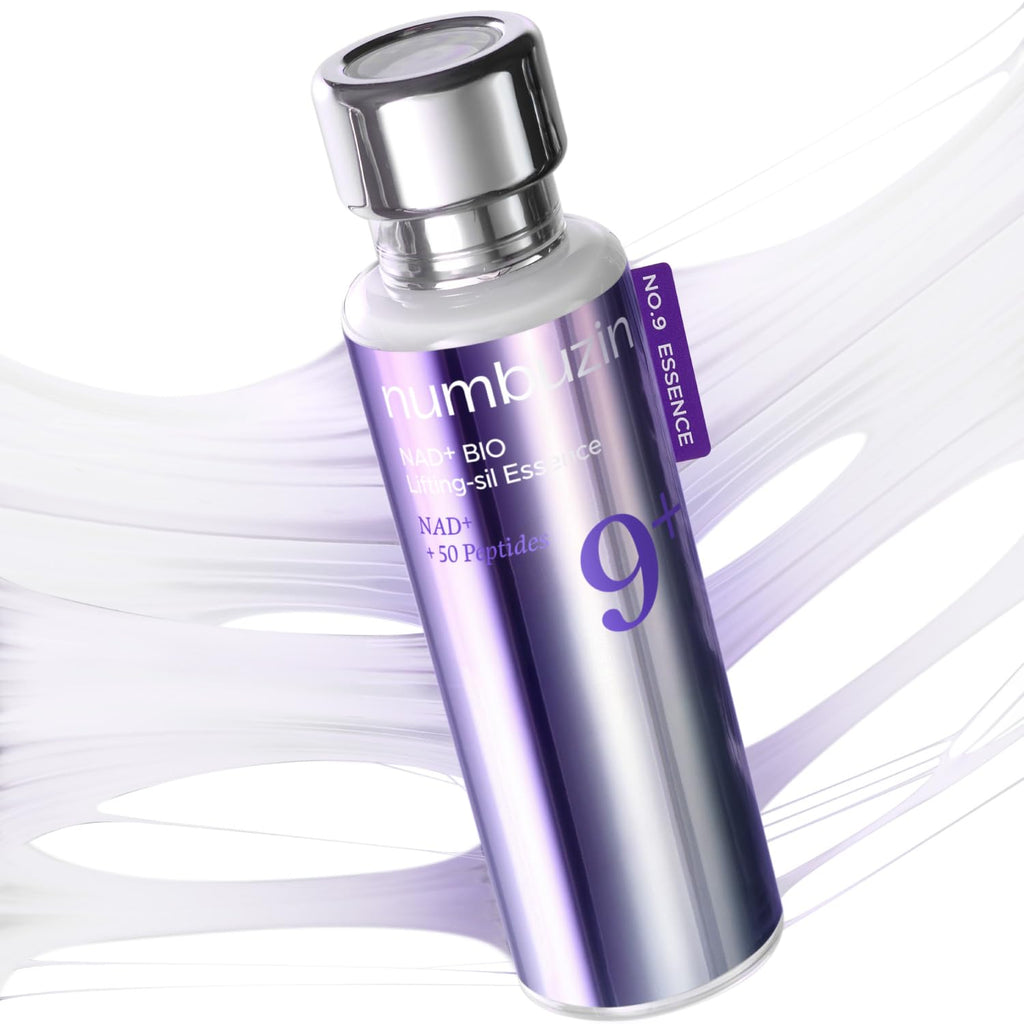 numbuzin No.9 NAD+ Peptide Lifting Serum for Face and Body, Firming & Wrinkles, 50 Peptide Essence for Sagging Skin, Fine Lines & Elasticity - FENGGESTORE20